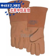 10-2076猪青皮斜拇指款手套