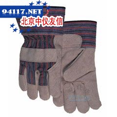 10-2215牛二层C级颈皮款焊接手套