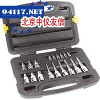 18件套6.3MM,12.5MM系列花形旋具套筒组套