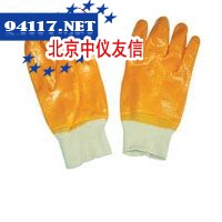 2112黄色PVC全浸手套