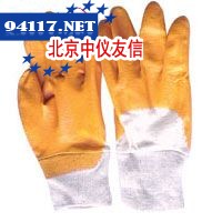 2410黄色丁腈半浸手套