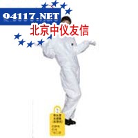 2450带帽全遮蔽化学防护服