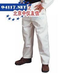白色帆布下身工作裤XXL码