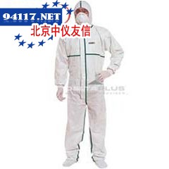 Tyvek®1422A(连体服CHA5, 白色)胶条款-LDupontTyvek 1422A胶条型初级化学防护服L码