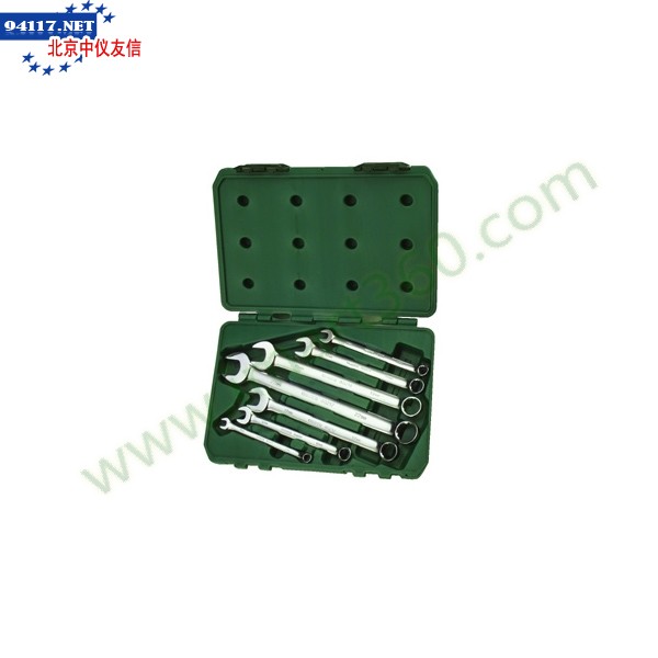 7件套公制全抛光两用扳手；09036