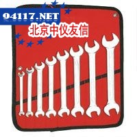 8件套欧式公制双开口扳手组