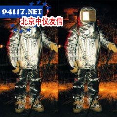 9910137分体式整套带SCBA背囊隔热防护服