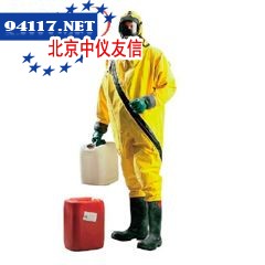 A140340NORTH氯丁橡胶气密型化学防护服L码，43号靴子