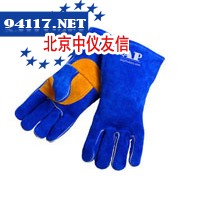 AP1201彩蓝色护掌烧焊手套