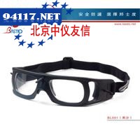 Rax-7292 黑亮镜框 透明镜片Rax-7292 防护眼镜