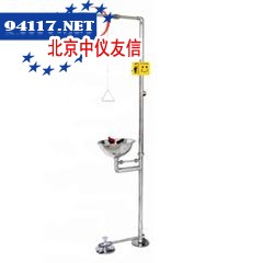 F502-1AF不锈钢紧急冲淋洗眼器