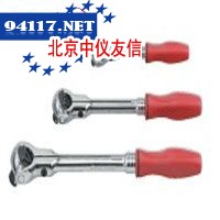 Genius72齿防滑塑柄旋转头棘轮扳手