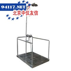 HA02106不锈钢复合式脚踏护栏型洗眼器
