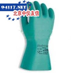 37-145-10Sol-Vex耐磨耐刺穿抗化学品手套10号，厚0.28mm，直筒式