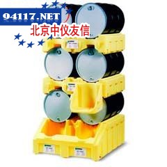 双桶叠放油桶架