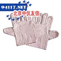 粗斜帆布手套