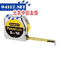 毫米刻度卷尺PowerLock5m/16x3/4