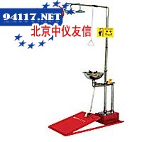 TY0458脚踏排空式紧急冲淋洗眼器