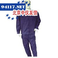蓝色的卡工作服