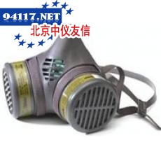 防多气体/蒸气硅胶半面罩(已含滤盒)