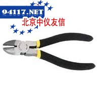 黑色双塑柄斜嘴钳