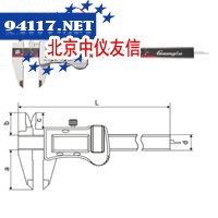 四键快显数显卡尺（111系列）