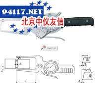 313系列分体式可换测头带表外卡规