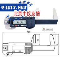 315-401单宽量面数显卡表