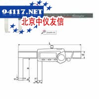 圆柱头外沟槽数显卡尺（114系列）