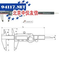 数显上同向爪卡尺（112系列）