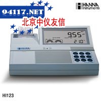 HI123A实验室高精度pH/ORP/ISE/温度测定仪【