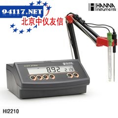 HI2210实验室pH/温度测定仪
