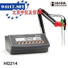 HI2214实验室记录型pH/ORP/℃测量仪
