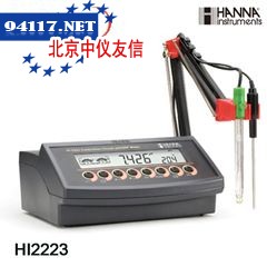 HI2223专业实验室pH/ORP/温度测定仪
