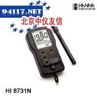 HI8731N高量程电导率/TDS/温度测定仪