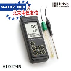 HI9124便携式防水型pH/温度测定仪
