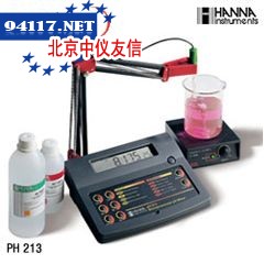 pH213C实验室高精度pH/ORP/温度测定仪