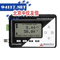 pHTemp2000酸碱度,温度多功能记录仪