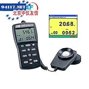 TES-1339R专业级照度计(RS-232)