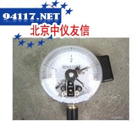 YXCN轴向带边耐震磁助电接点压力表