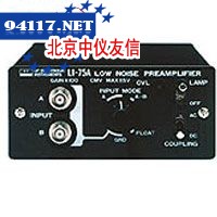 LI-75A用于测量微弱信号的低噪声前置放大器