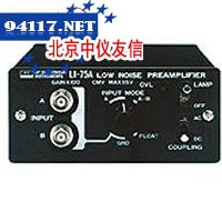 LI-76用于测量微弱信号的低噪声前置放大器