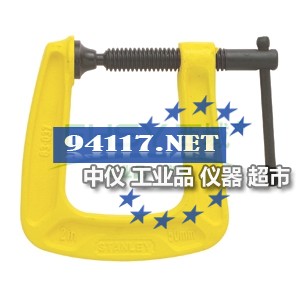 83-038-23史丹利深喉G型夹钳规格3"（深喉）