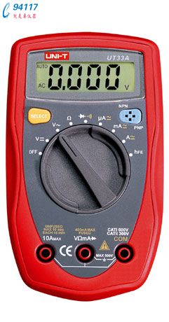 ������UNI-T �������������ñ�UT33A