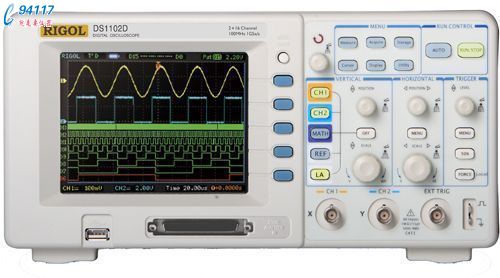 ��Դ����RIGOL ����ʾ����DS1102D