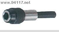 磁性旋具插座（可用于电动及风动）1/4"-1/4"  60