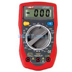 UT33C新型掌上数字万用表33系列