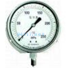 YB-150BZT（10~60）0.25精度轴向精密压力表YB-150BZT（10~60）0.25精度轴向精密压力表