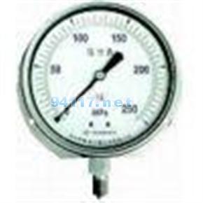 YB-150B（-0.06~0）0.25精度精密真空压力表YB-150B（-0.06~0）0.25精度精密真空压力表