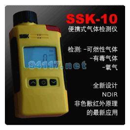 SSK 10 Dual Gas 双气体红外原理检测仪（二合一）